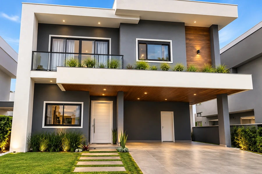 Projeto em concreto armado — residência